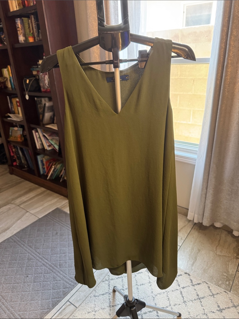 Polo by Ralph Lauren Olive Green Sleeveless Mini Dress